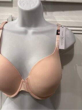 NWT Victoria secret Pink Micro-Rib Lightly Lined Full Coverage T Shirt Bra 40C